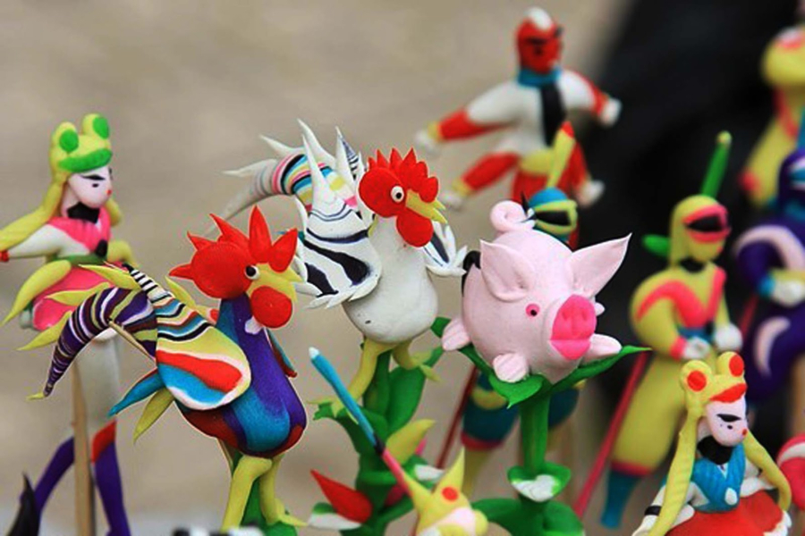 Độc đáo làng nghề tò he Xuân La