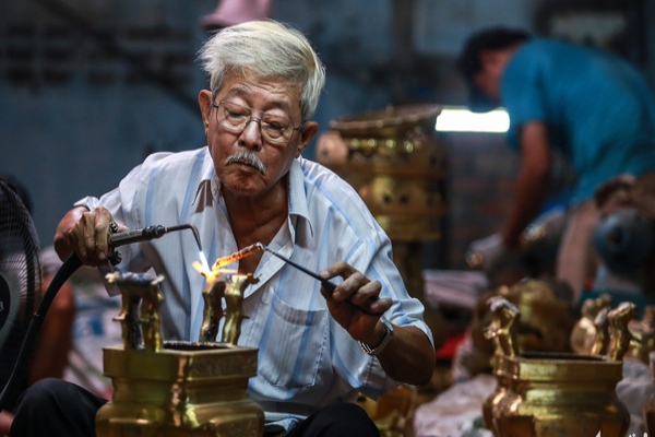 Lư đồng An Hội: Ánh lửa bập bùng giữa lòng Sài Gòn